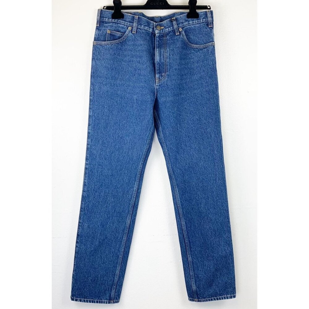 NWT Gucci Regular Fit Marble Jeans Size 32